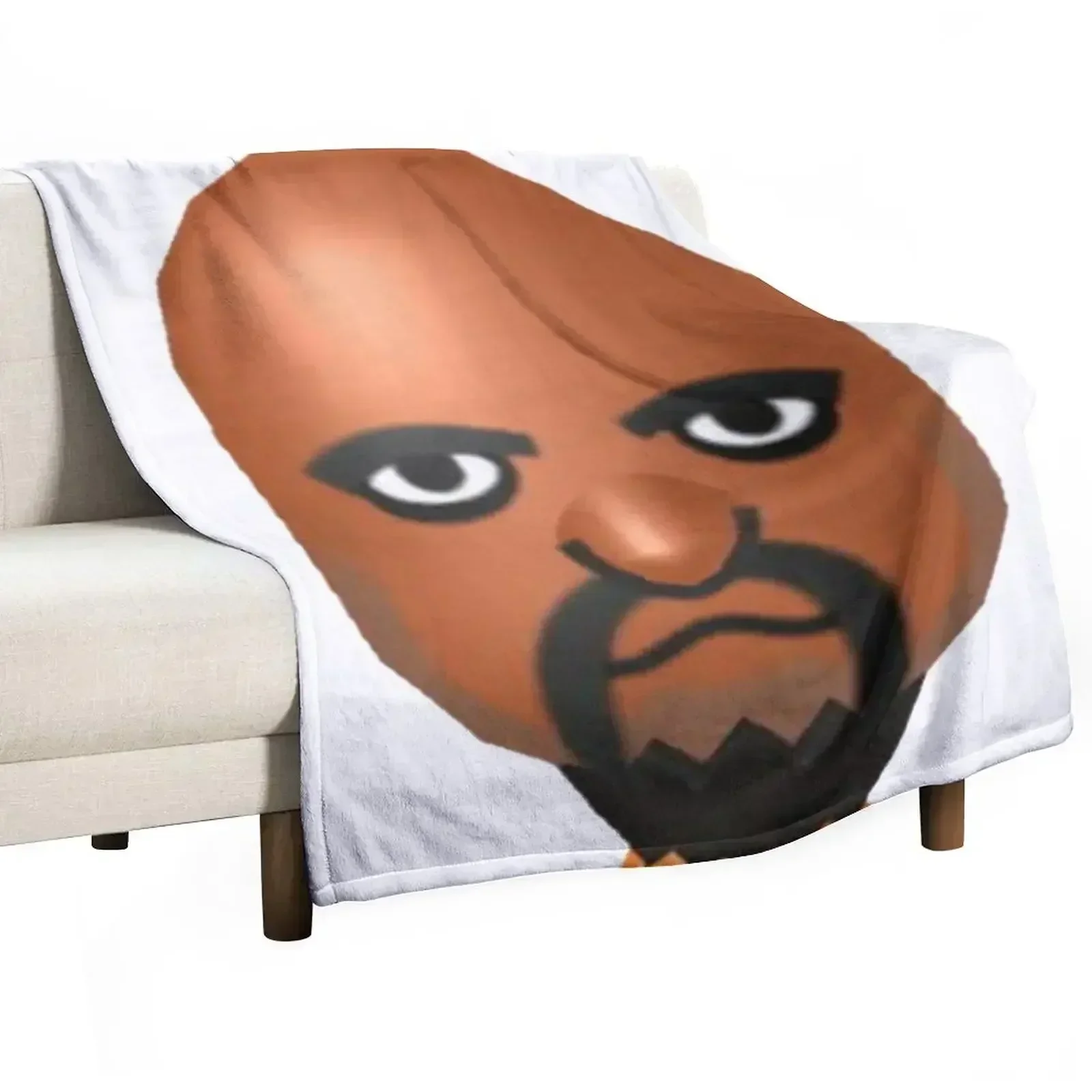 

Matt from Wii Sports Throw Blanket Hairys Giant Sofa Retros Blankets