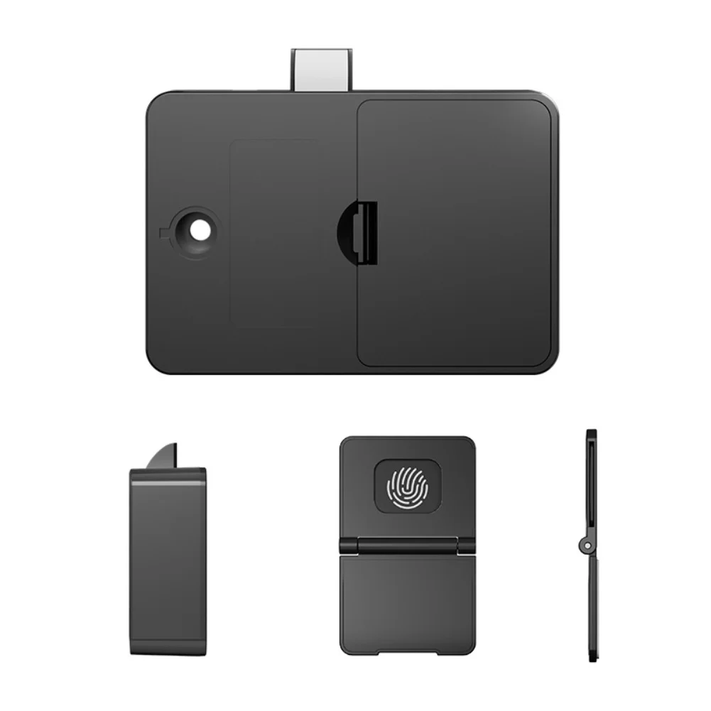 Invisible Smart Lock Compatible with Most For RFID Cards and NFC Smartphones for Cabinets Drawers Lockers and Mailbox Security