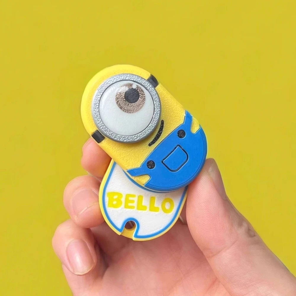 Fidget Magnetic Push Card Mechanical Slider Rotating Roller Pushing Plate EDC Sensory Relieve Stress Relief Toy Anti Anxiety