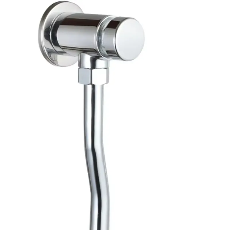 hot-selling wall-mounted 5-9 second self-closing brass bathroom urinal flushing faucet