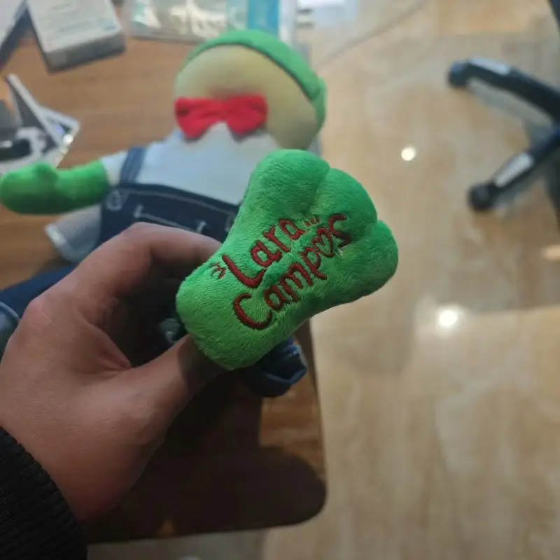 Poupée grenouille en peluche d'expression magique de 25cm, jouet en peluche doux, décor de personnage de dessin animé pour chambre d'enfants, cadeau d'anniversaire