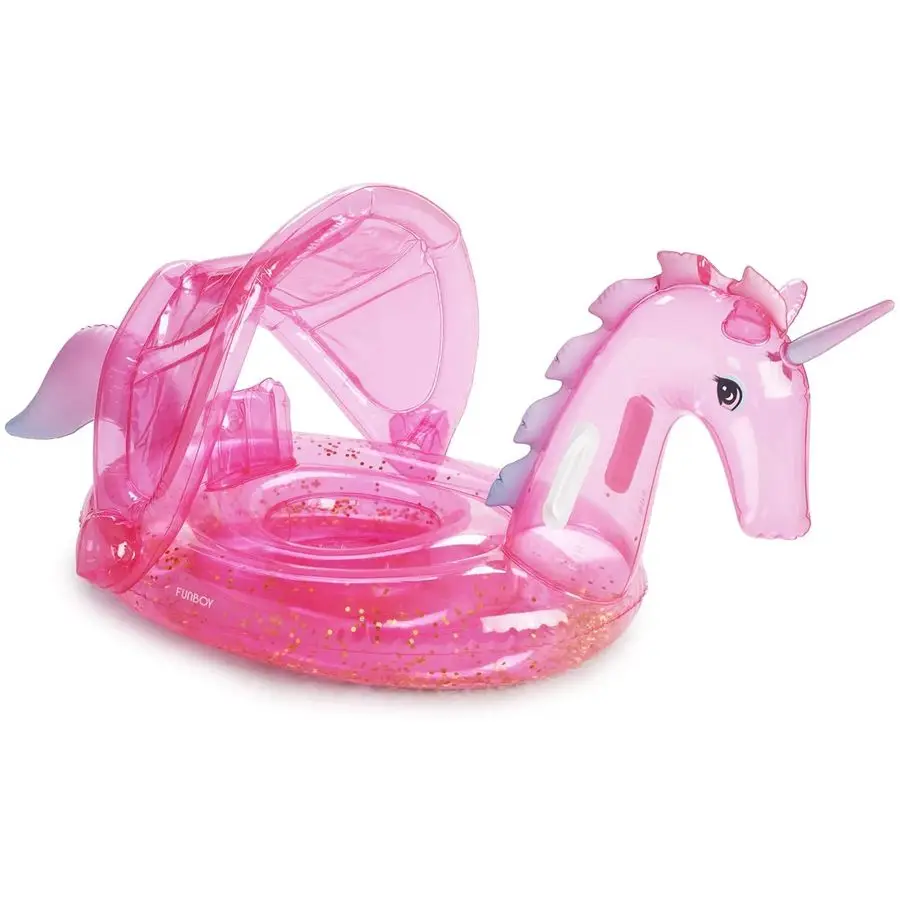 BB Glitter Gonfiabile Baby Galleggiante Funbaby Unicorn Grande