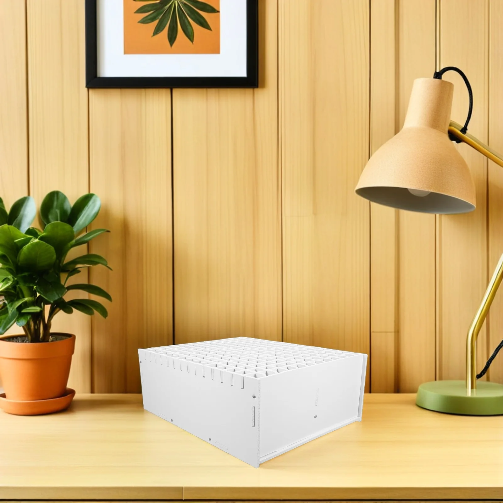 

Marker Pen Storage Rack Transparent Desk Organizer For Markers Pens Highlighters Large Capacity Office Desk Accessories