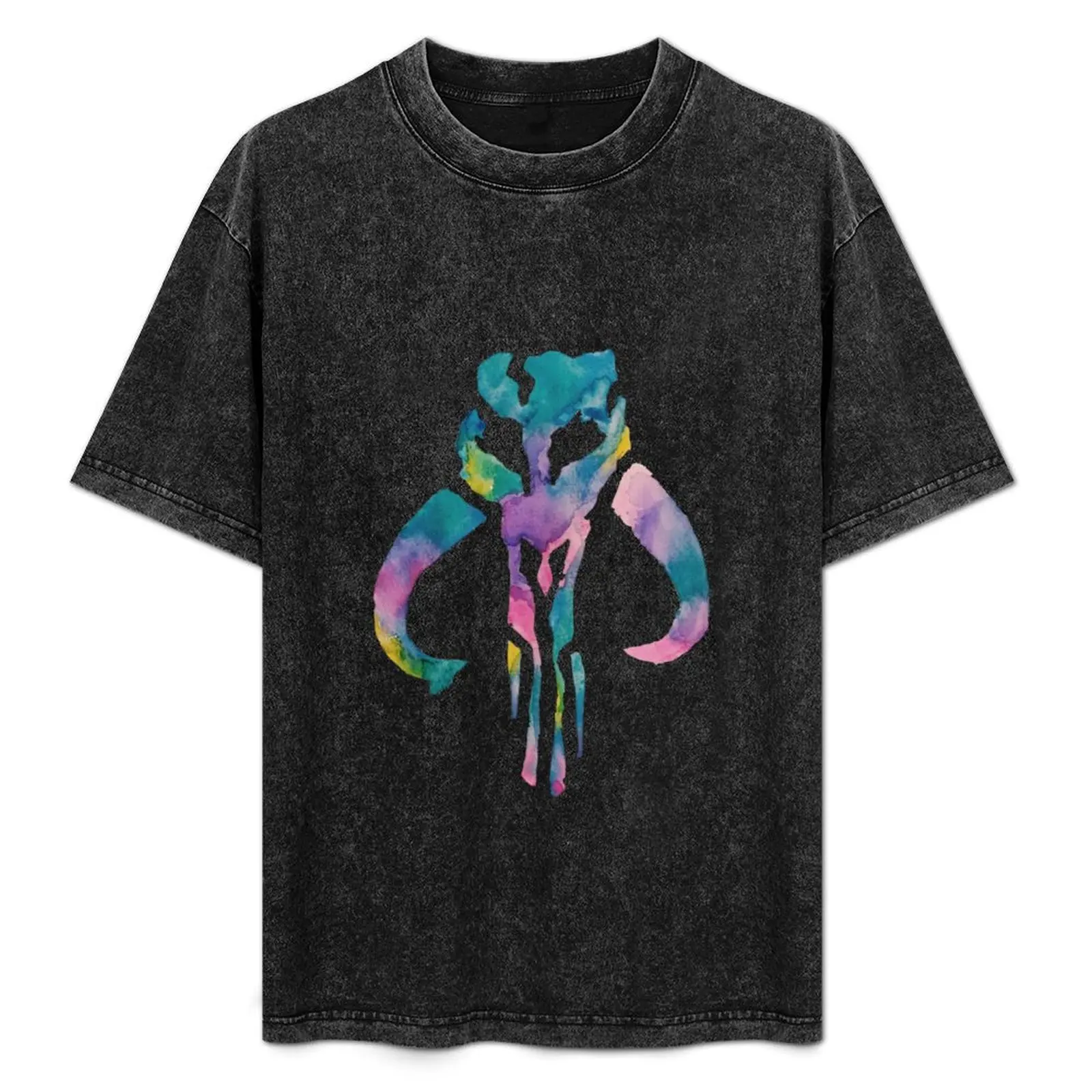 

Watercolor Fett (white) T-Shirt luxury t-shirt custom t-shirts funny shirt cotton essential t shirt t shirts for men