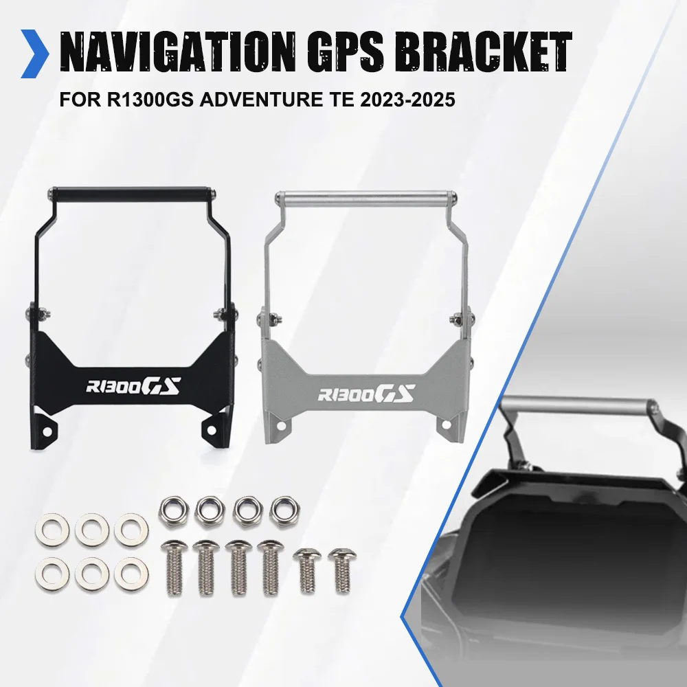 

For BMW R1300GS Adventure/Trophy Motorcycle GPS Phone Holder Stand Navigation New Extension Bracket R 1300 GS TE 2023-2024 2025