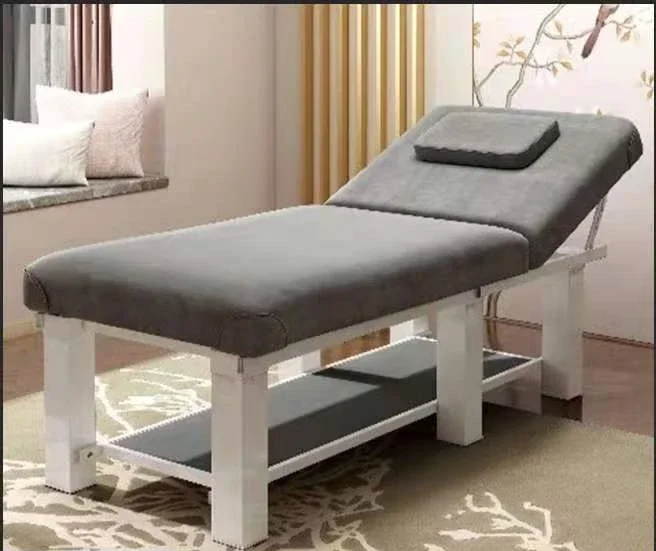 Special traditional Chinese medicine massage bed household massage bed physiotherapy bed with holes embroidery ear picking body