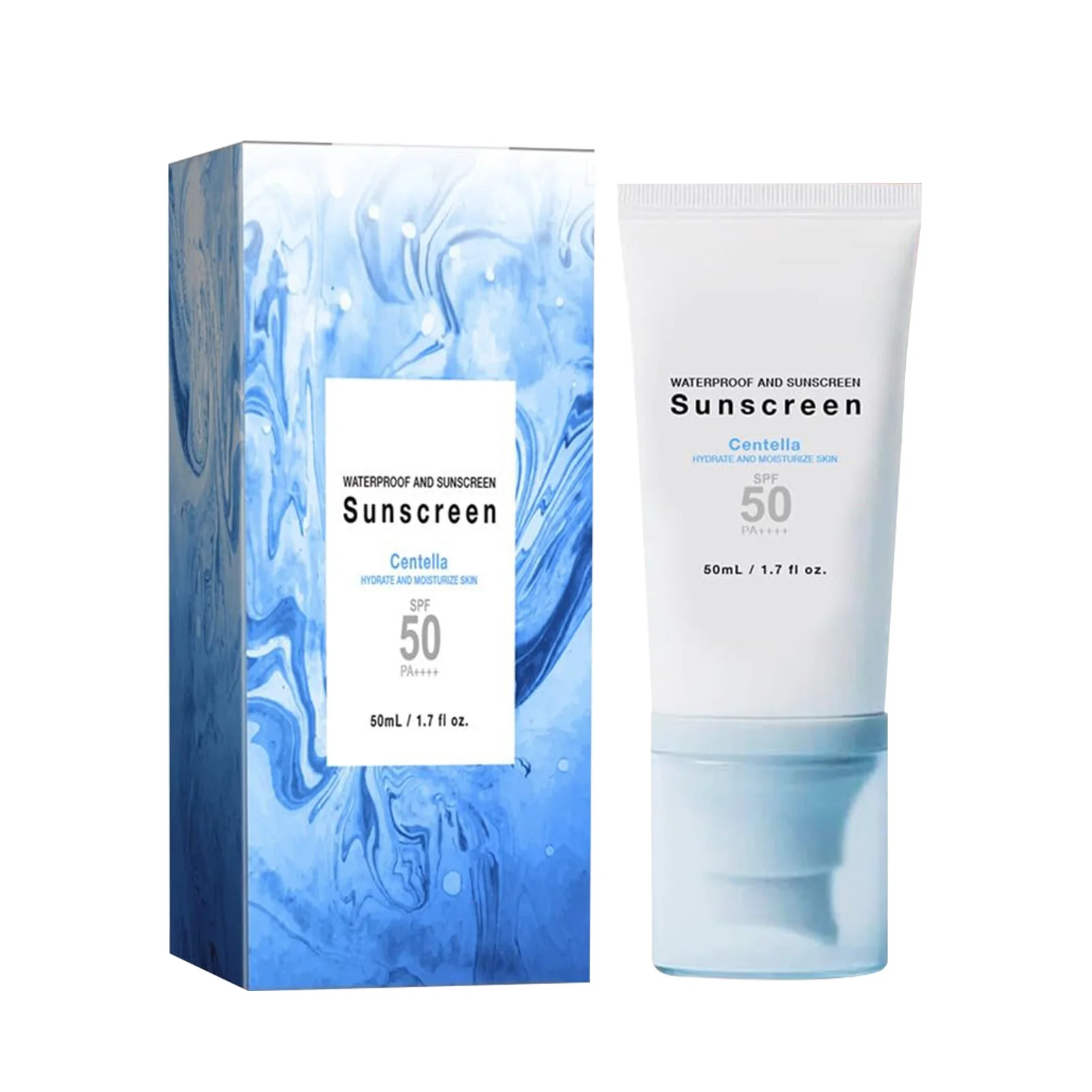 

Anti-UV Facial Sunscreen Isolation Cream Sunburn Prevent SPF50 Skin Brightening Sunscreen for Outdoor Sports Cycling Swimming