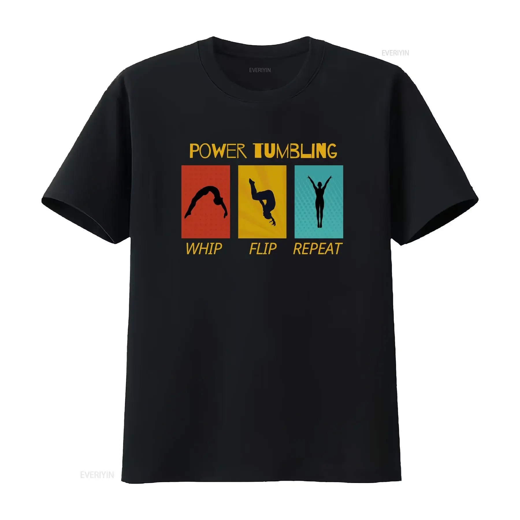 Power tumbling shirt gymnastics mom gymnast gift for tumbler trampolinist tee trampoline competition team meeT T vintage