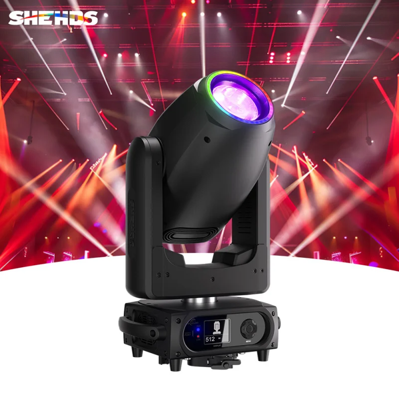 

Светодиодный прожектор SHEHDS 300W Beam Prism Moving Head IP20 Sky Beam Light Luces 300W - Сценическое освещение для дискотек, баров, вечеринок, диджеев