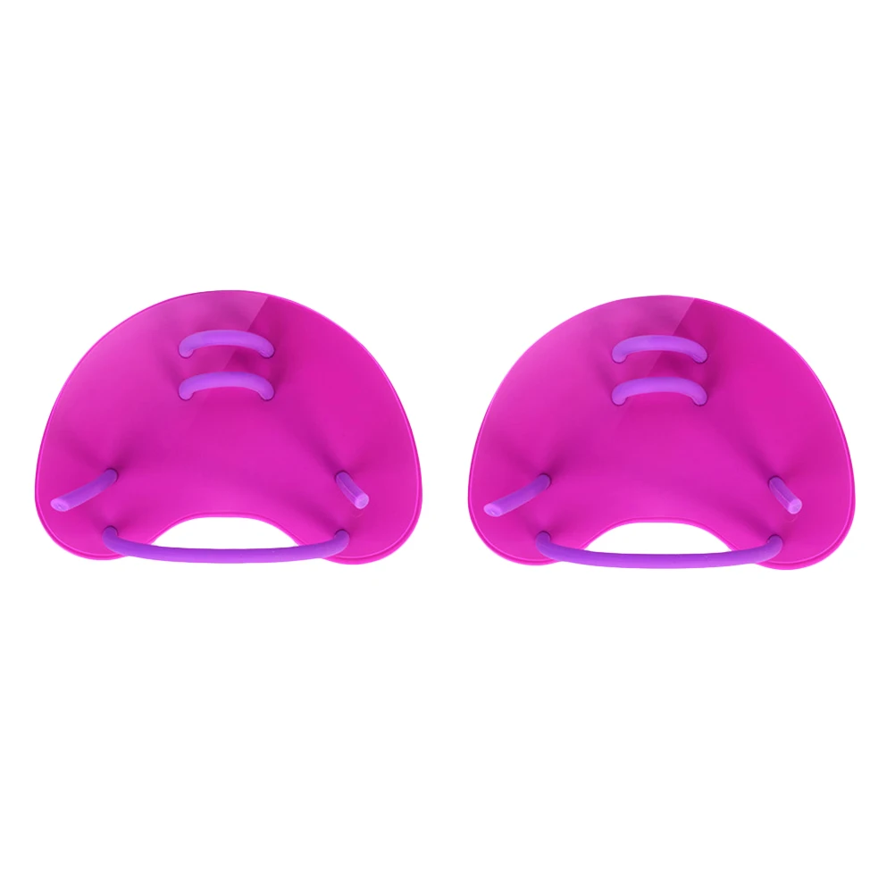 

Swimming Hand Paddles Adult Aquatic Gloves Durable PP Material Ergonomic Design Adjustable Straps Ideal Beginner Professional
