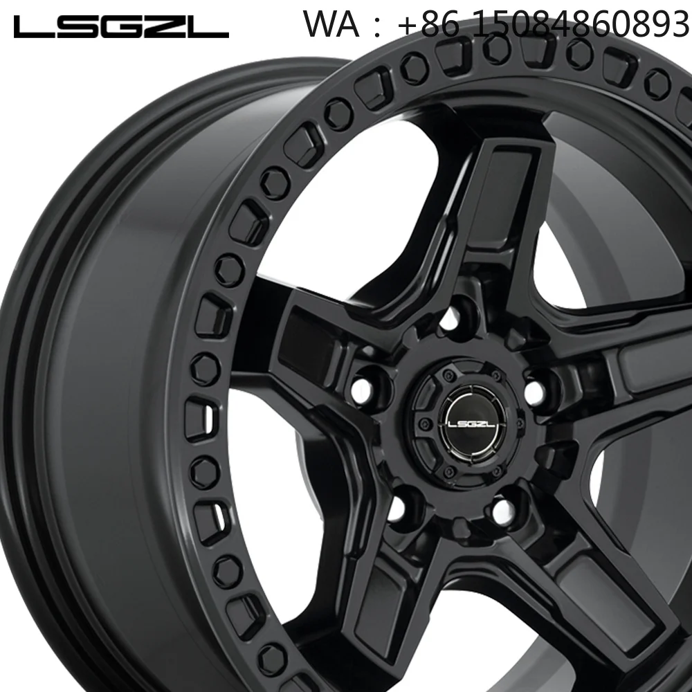 Custom Forged Beadlock Offroad Wheel Rims 15‑20 Inch 5x120 6x139.7 Auto Accessories For G500‑Series SUV Exterior Upgrade