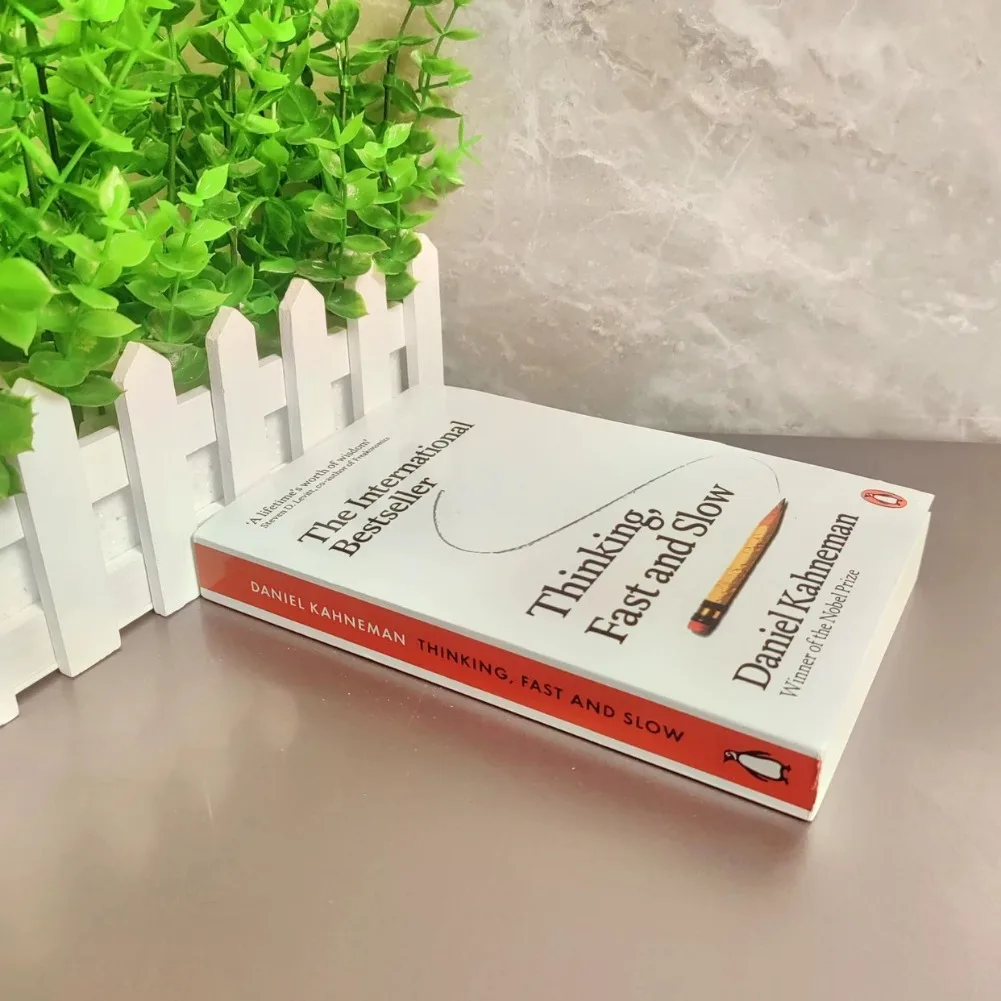 

Daniel Kahneman Thinking,fast and Slow Reading English Books for Adult A Lifetimes Worth of Wisdom Economic Management Book