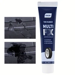 Tire Rubber Multi Fix Adhesive Sealant Waterproof Non-Whitening Non-Hardening Flexible Repair Glue for Car Cracks Damage Amagi