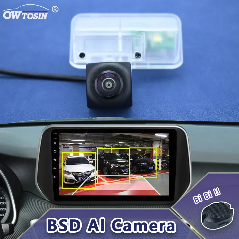 

ADAS AHD 1080P AI Car Vehicle View Camera For Toyota Avalon 2019 RAV4 2020 BSD Blind Spot Radar Alarm Monitor