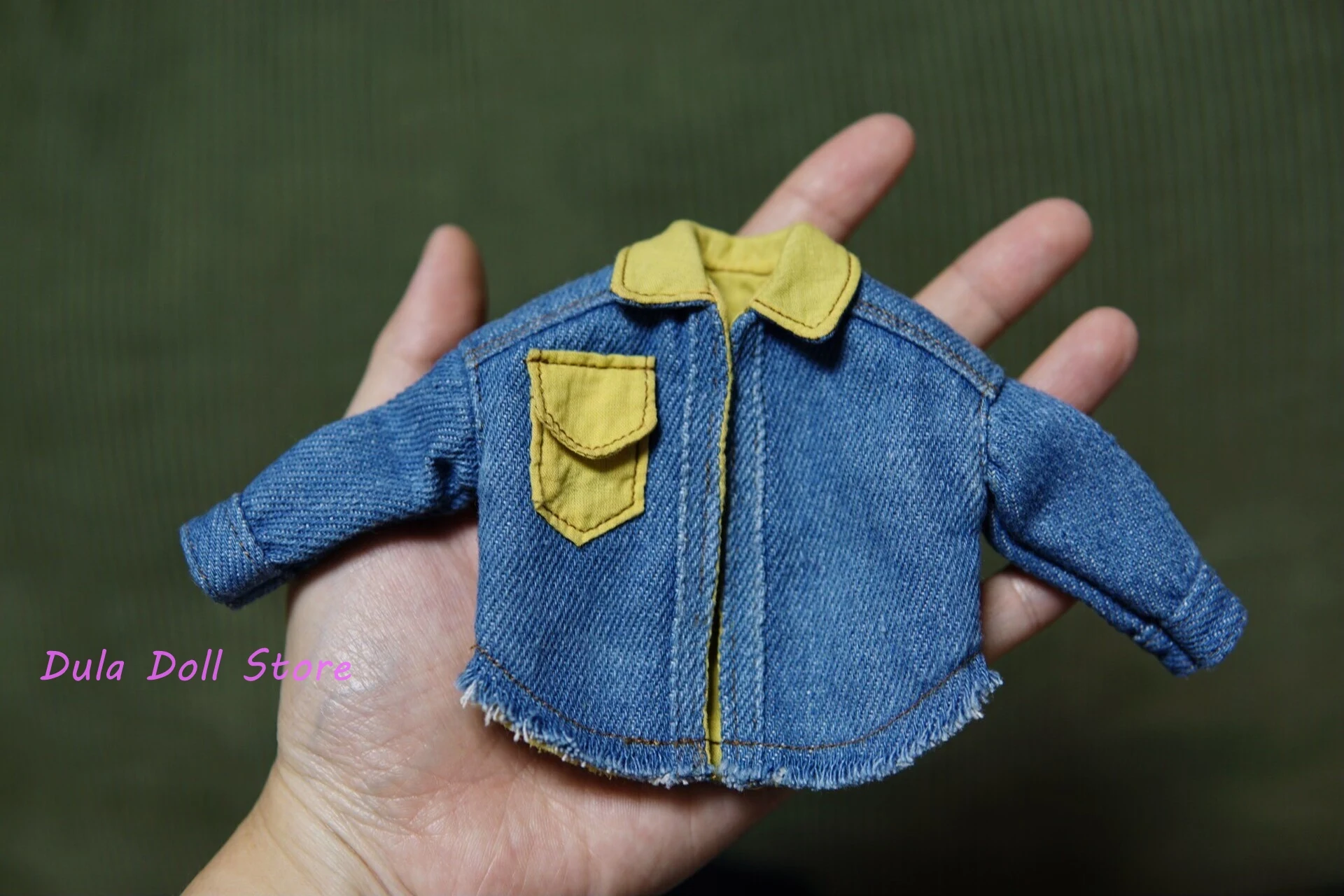 

2026 Dula Doll Clothes Long Skirt and Denim Shirt Set for Blythe Landoudou Landazz Qbaby ob24 ob22 Azone Doll