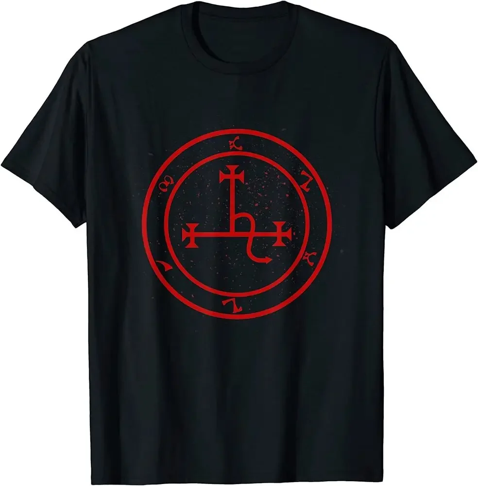 Lilith Sigil Enochian Succubi Writing Magick Occult Gift T-Shirt  Tees High Quality 100%Cotton Short Sleeve