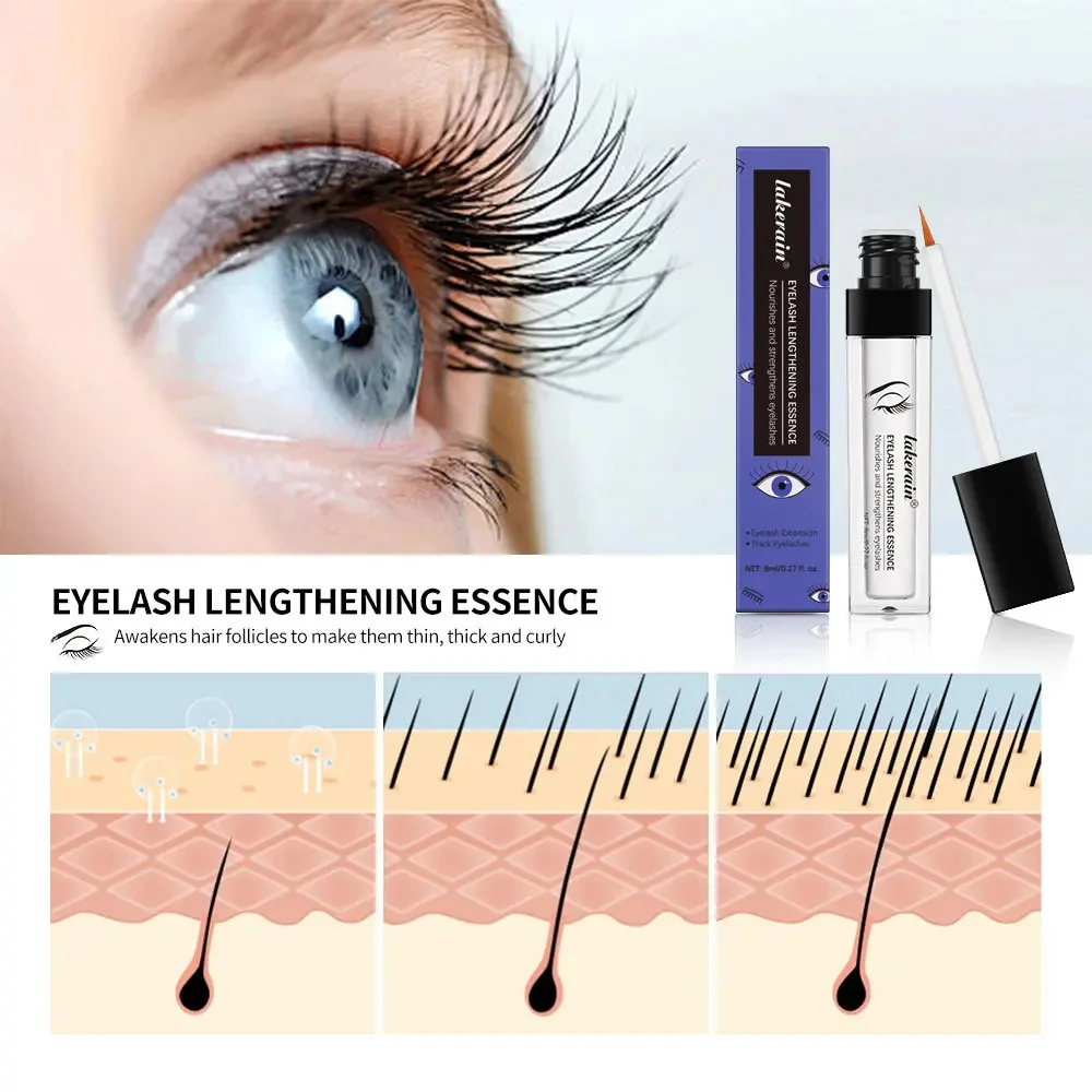 7 dagen snelle wimpergroei serum wimper wenkbrauwgroei sterke make-up verlenging behandeling wimpergroei dikker verzorgingsproducten