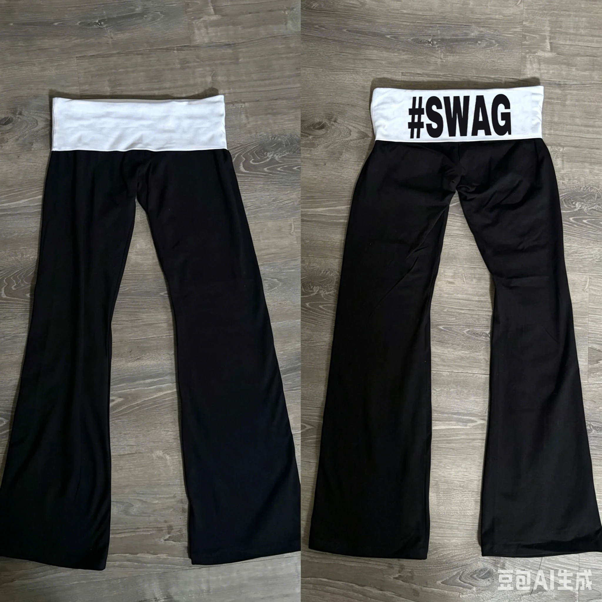 Aesthetic letter print Y2K pants Hip hop punk style comfortable pants Gothic retro casual women's wide leg pants Emo girls