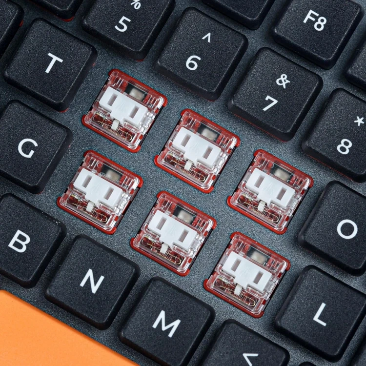 Acryl 16-Tasten-Schaltertester für Kailh Low Profile Choc Switches – Linear/Taktil/Klick-/Geräuschlose Schalter (je nach Produkt) – Detail 5