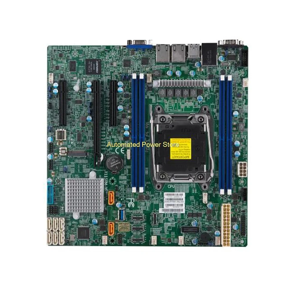 X11SRM-VF Server Motherboard Xeon W-2100 W-2200 Processors LGA-2066 DDR4 100% Tested Fast Ship Perfect Work