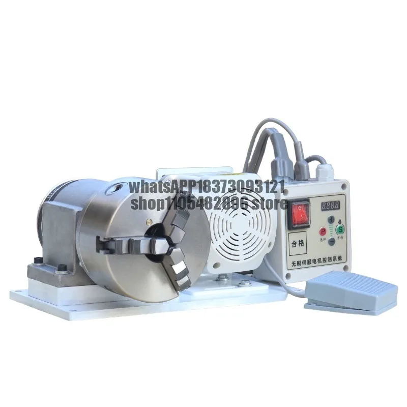 Adjustable speed three-jaw chuck polishing machine electric brushless motor lathe mold grinding machine