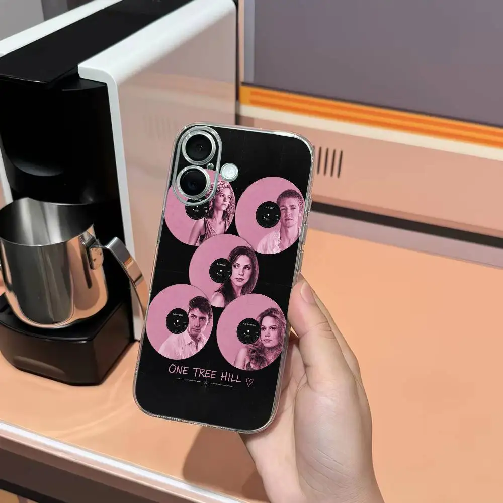 The TV O-One Tree H-Hill Heart Transparent Shockproof Phone Case For iPhone 18,17,16,15,14,13,12,11 Mini Plus,Pro Max