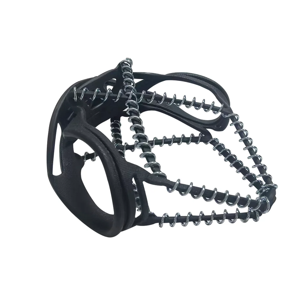 

Iron Chain Non-slip Shoe Cover TPE Crampons Outdoor Products Snow Shoes Snow Chain Fishing, Hunting Walking Jogging36-42SIZE