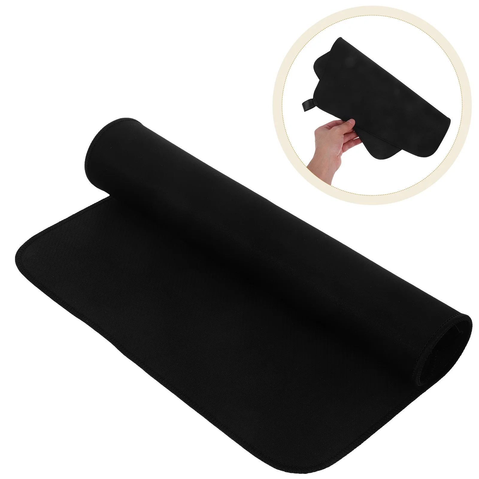 

Coffee Machine Anti-Skid Mat Rubber Countertop Protector For Espresso Station Drip Tray Kitchen Bar Pad Coffee Maker Mat For