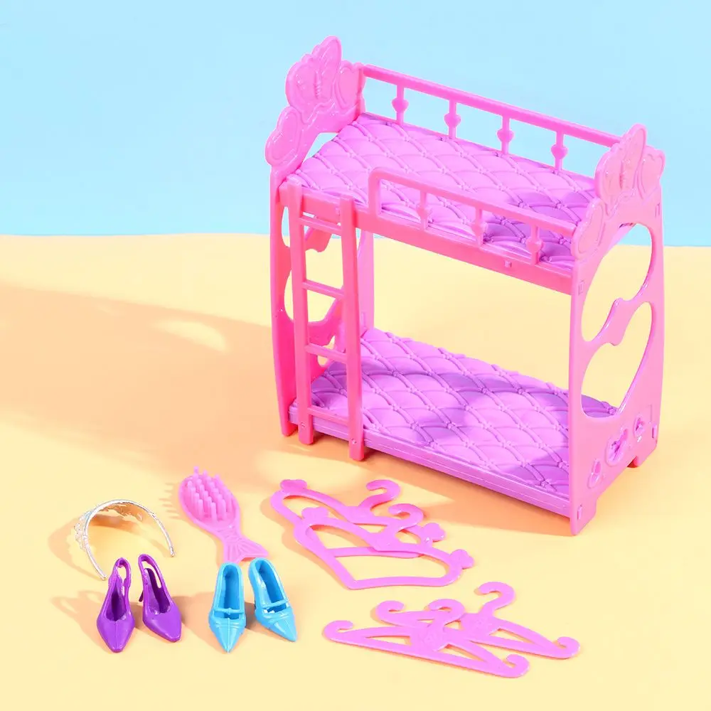 耐久性のある PVC 素材の装飾ドールハウスシミュレーションバッグ遊び場ベッドミニチュアモデルドールハウスアクセサリー