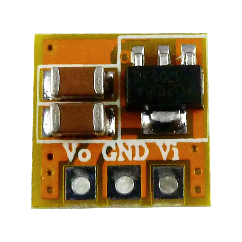 0.7-5V to 3V/3.3V/5V Boost Converter Module 95% Efficiency for AA/AAA Battery Motor Breadboard Power Supply With/Without Pin