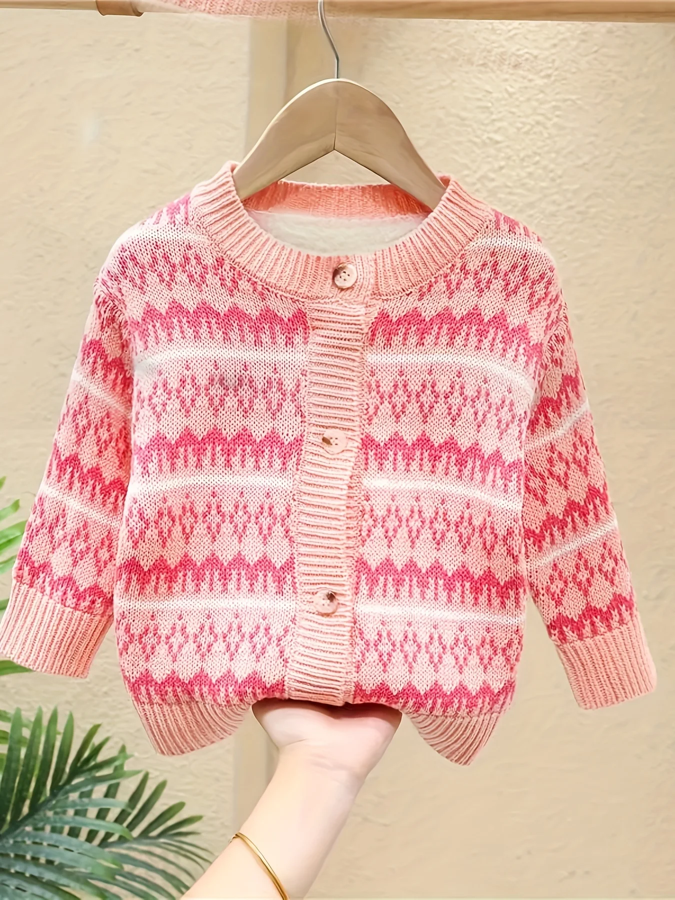 Mädchen-Cardigan-Pullover, Baby-Frühling und Herbst, neuer Kindermantel, kleine und mittelgroße Kinder-Mädchen-Top-Strickjacke