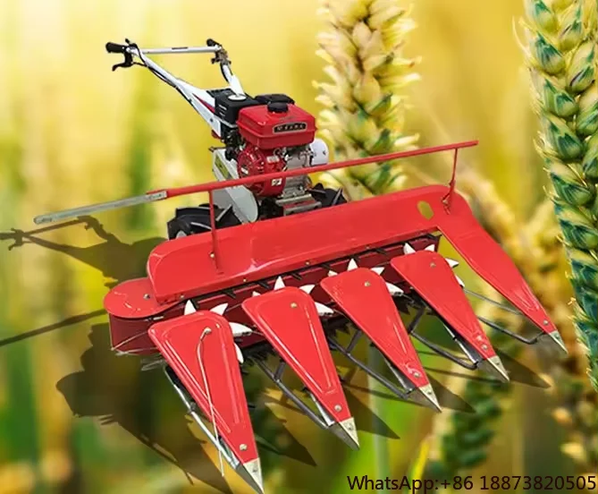 

Low Price Grain Reaper Binder/Mini Rice Paddy Cutting Harvester Machine/Wheat Reaper