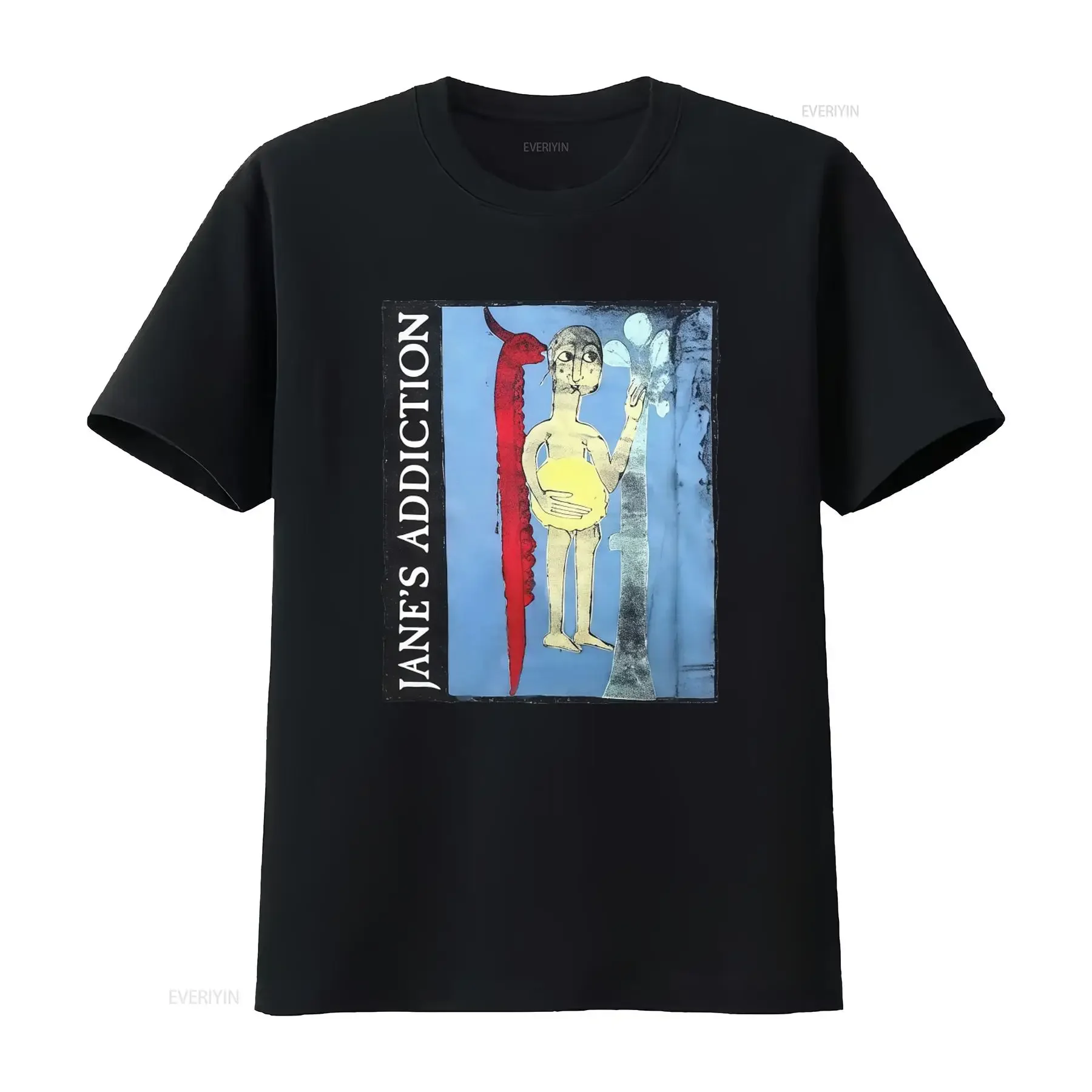 Jane's Addiction Artistic Print T Shirt Ritual De Lo Habitual Inspired Design All Sizes Available vintage Washed