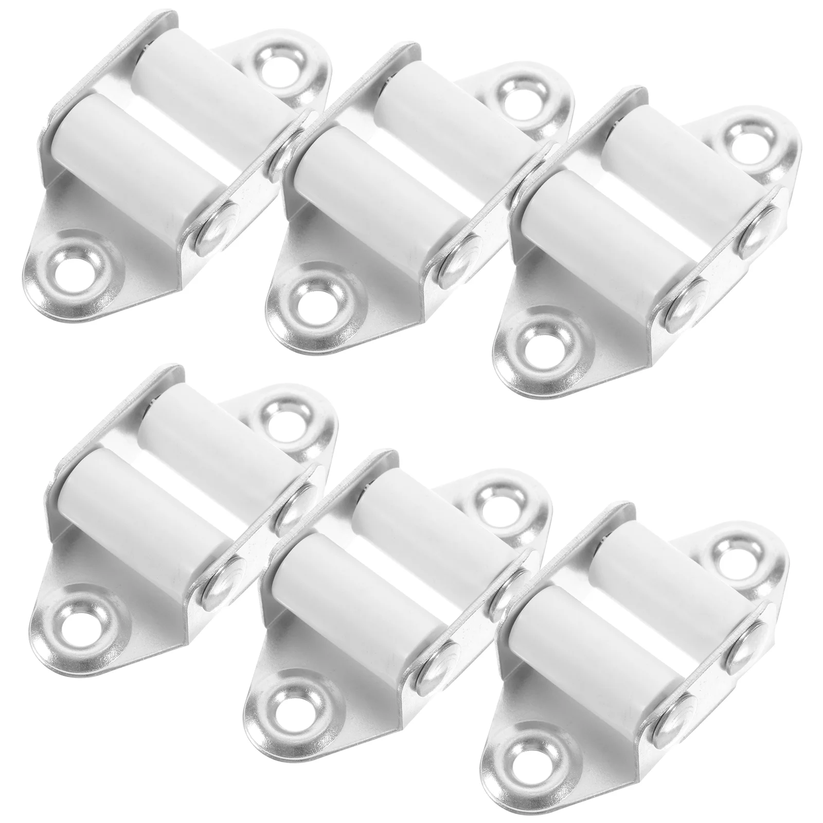 6 Pcs Curtain Fittings Webbing Guides Rolling Roller Blinds Mounting Shades Protector Hardware Accessories Aluminum Alloy