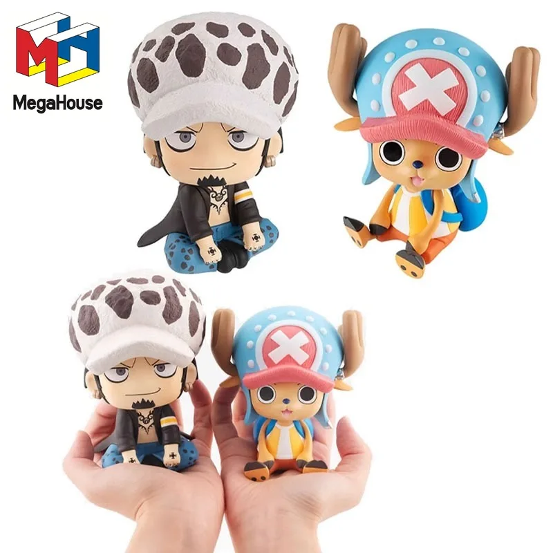 MegaHouse Original Look Up ONE PIECE Anime Figure Law Chopper Action Figure Toys for Boys Girls Children Birthday Gifts