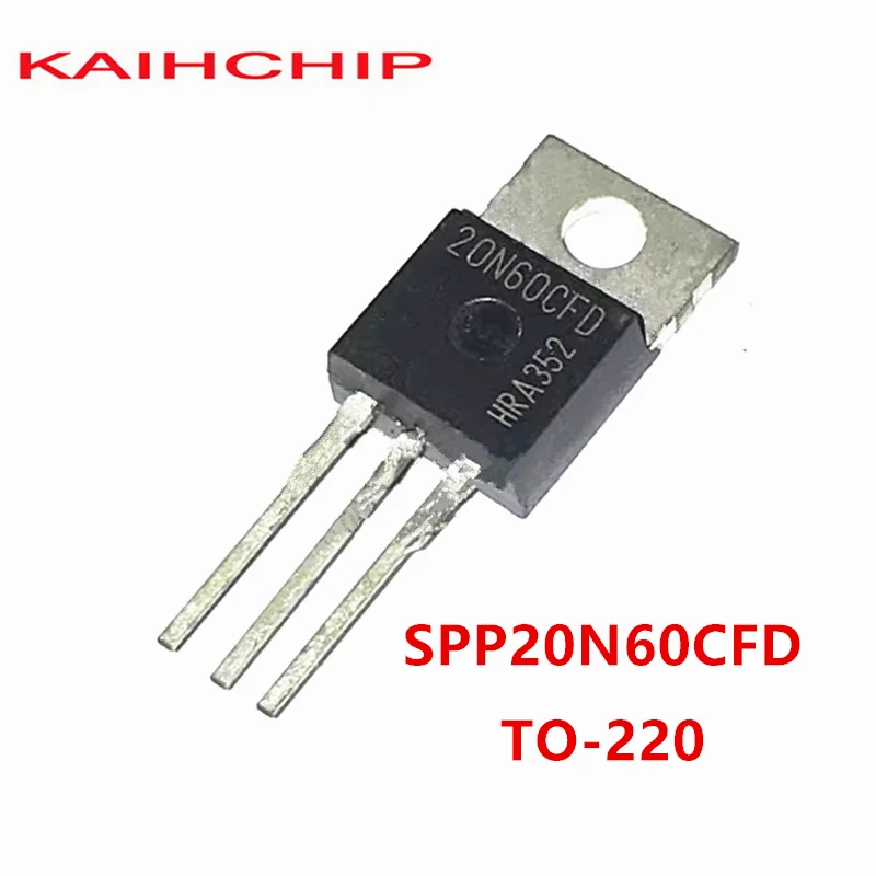 10st 20n60cfd Spp20n60cfd N-Kanaal Mosfet 650V 20.7a Naar 220