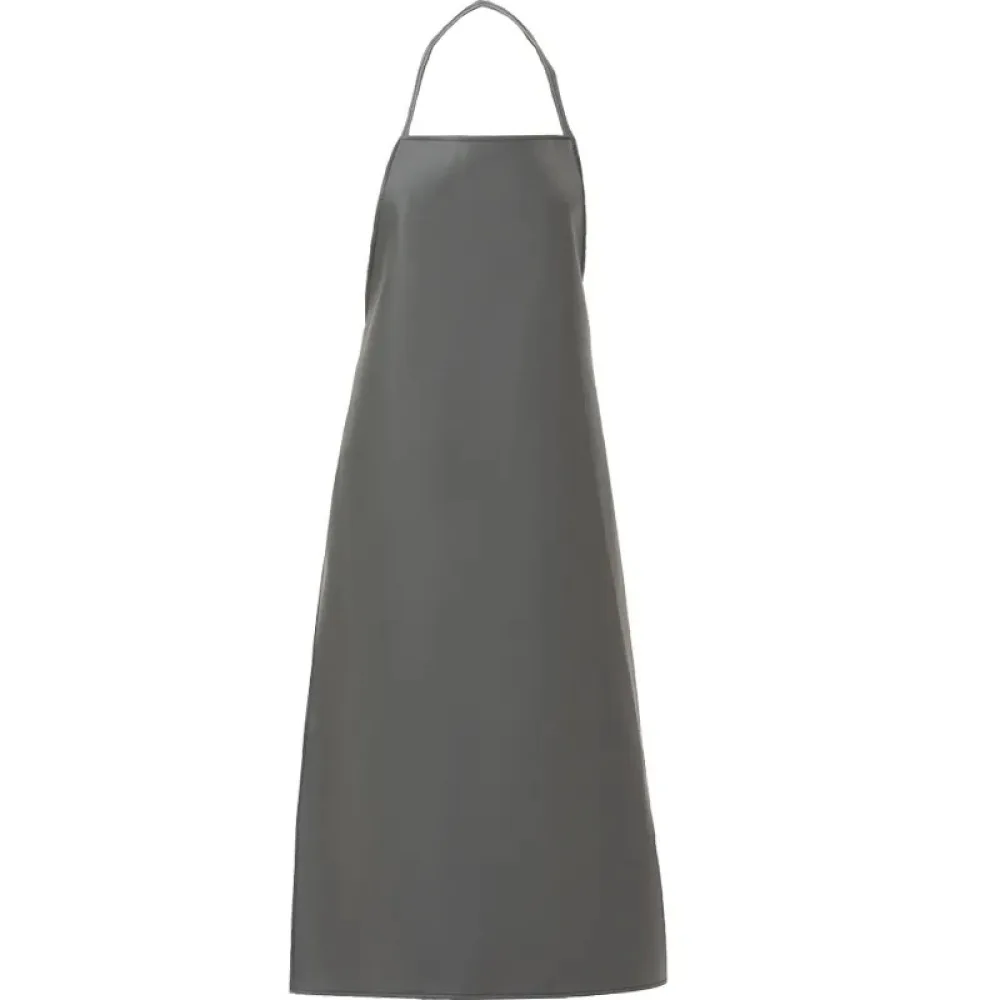 Soft PU Leather Kitchen Apron Waterproof Oil Resistant Work Bib Ergonomic Straps For Culinary Baking Cleaning Unisex Smock