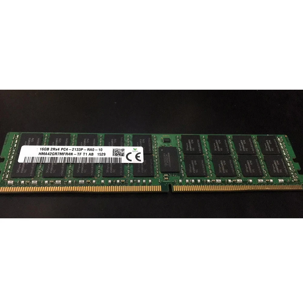 1 Pcs For SK Hynix RAM 16G 16GB 2RX4 PC4-2133P ECC DDR4 2133 Server Memory HMA42GR7MFR4N-TF