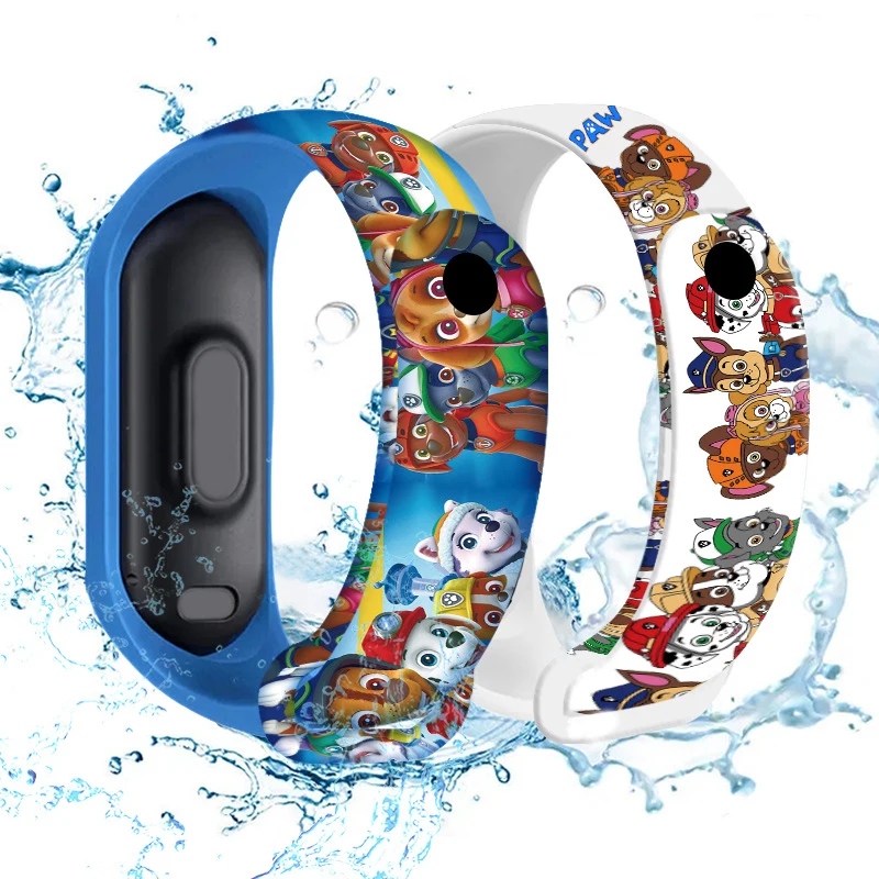 PAW Patrol Children LED Watch Casual Fashion Sport Bracelet Girls Boys Watches Silicone Smart Touch Screen Kids Electronic Watch