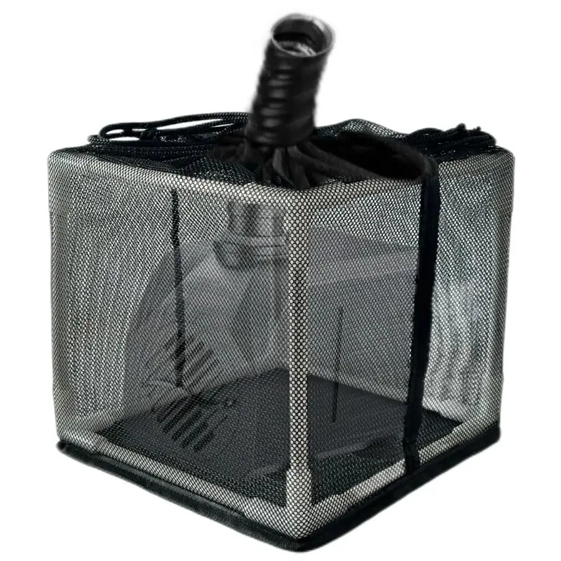 Pond pump filter, pump cover anti-clogging pump bag for outdoor ponds, preventing outdoor ponds from clogging (10 inches)