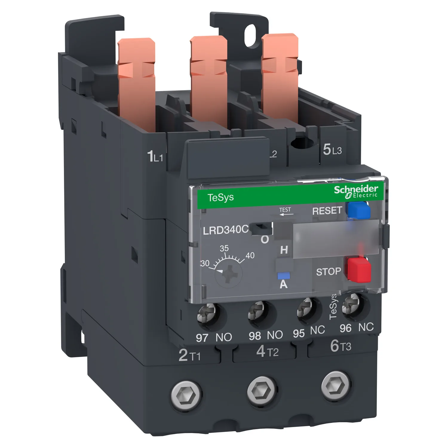 

LR2D3355 Is replaced by LRD340 LR-D340C LRD340C thermal overload relays - 30...40 A - class 10A