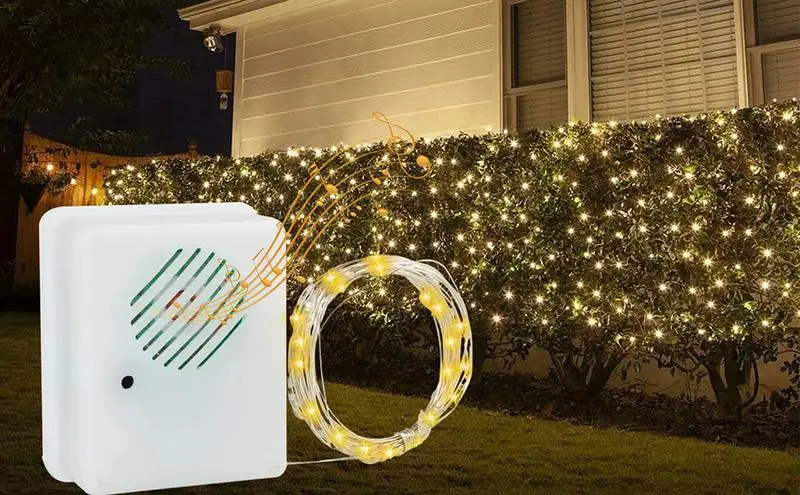 Christmas Lights With Music Infrared Motion Sensor Controller LED Christmas String Lights With Music Decorative