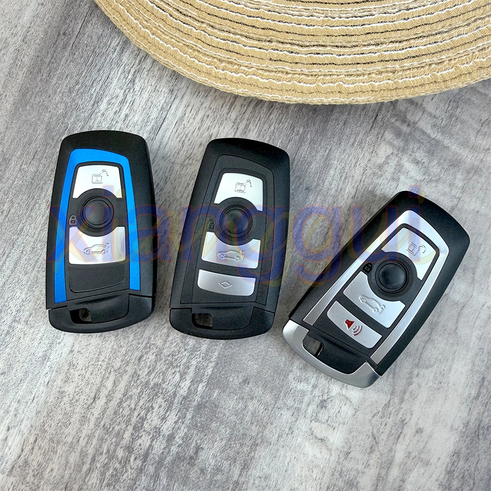 For BMW F34 F80 X3 X4 F20 F30 F40 F10 E90 E92 E93 X5 F26 F30 F31 F11 F25 I3 M3 M4 F 3 5 7 Series Car Key Housing Key Case Shell