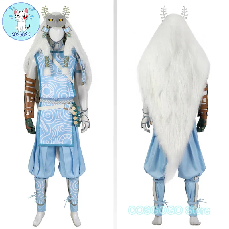 [กําหนดเอง] เกม Tears of The Kingdom Link Elf ชุดคอสเพลย์เครื่องแต่งกายฮาโลวีนชุดผู้ชายเสื้อผ้า