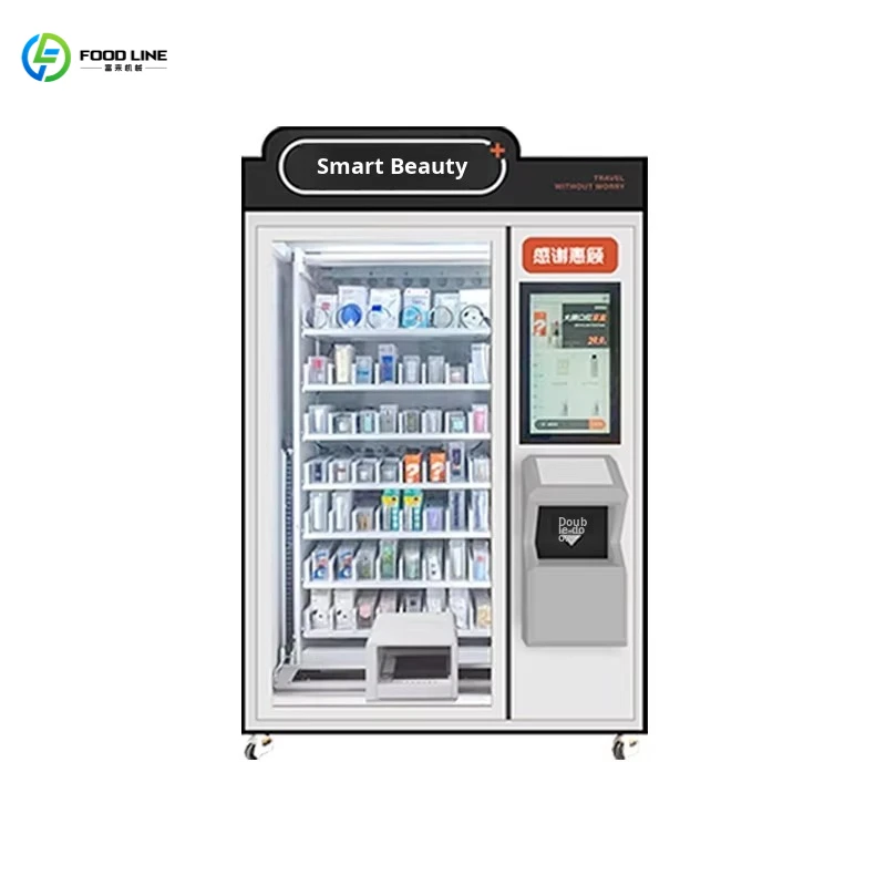 Manufacturer's intelligent beauty skin care products with SDK unmanned scanning code vending machine