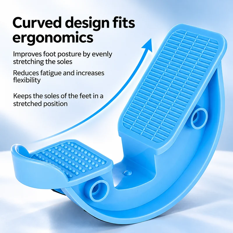 Stretching Wheel Home Fitness Pedal Calf Stretcher Balance Trainer Arm Calf Ankle Stretching Board, Foot Stretcher Household