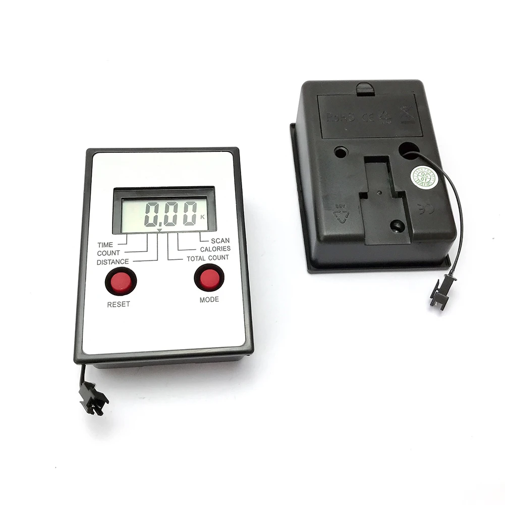 User Friendly LCD Speedometer for Exercise Bikes ABS Monitor Displaying Time Distance Calories for Effective Workouts