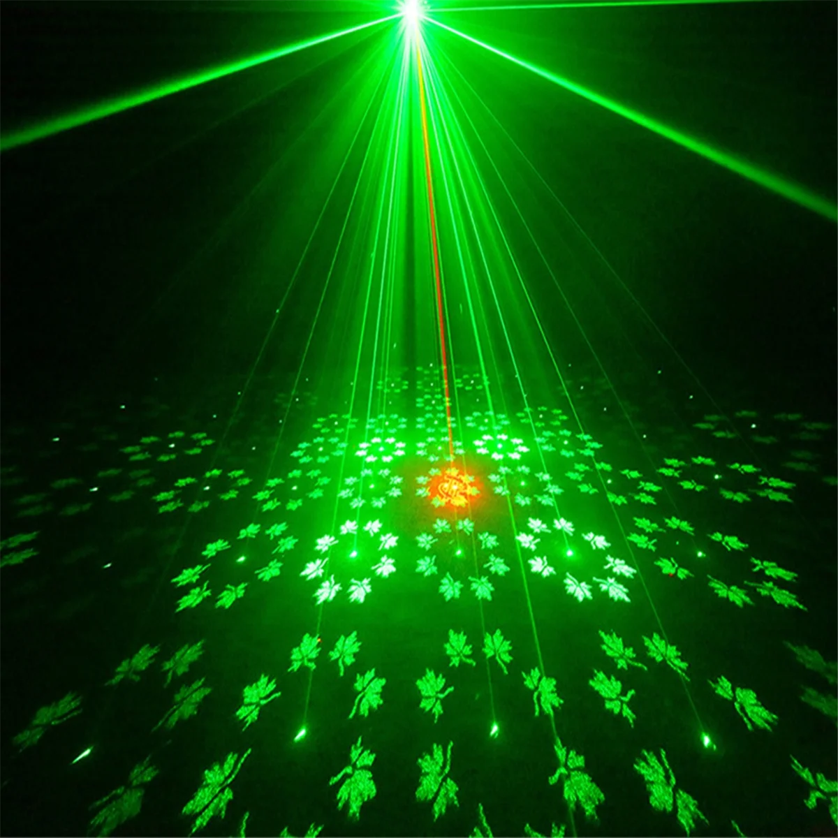 Lumière de scène activée par le son, 80W, auto par télécommande DMX, pour mariage, club de danse, prise UE