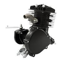 2-Stroke 80CC Bicycle Motor Kit 1.65-Horsepower Bike Motorized Petrol Gas Powered Engine Set Fits Most 26\