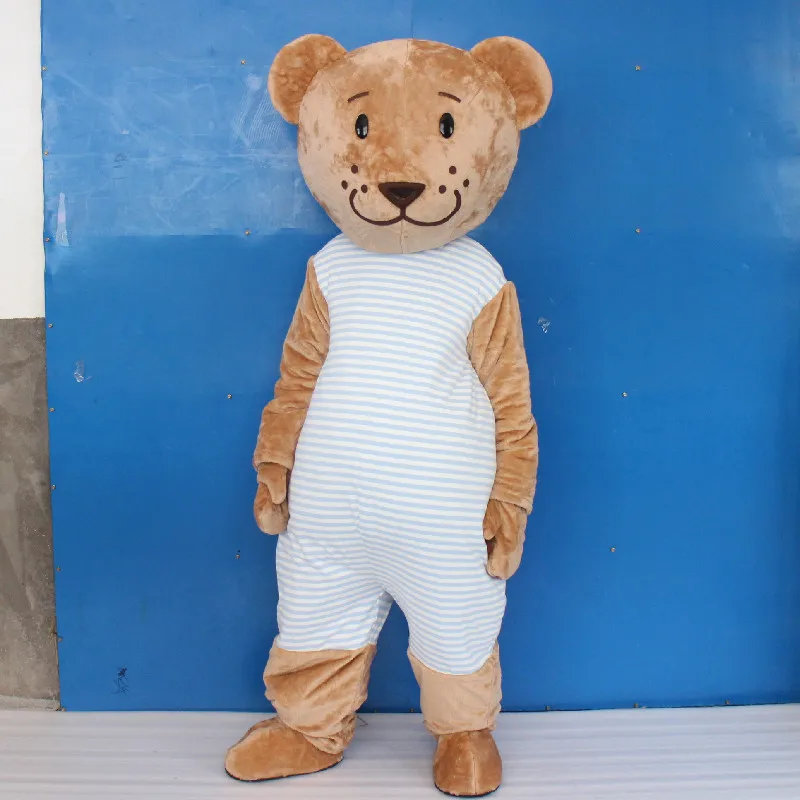 Plush Bear Cartoon Puppet Bear Boy Clothes Event Propagandist Walk In Dress Up Cosplay Costume